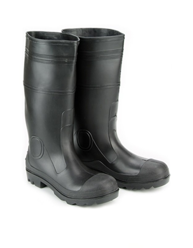 Steel toe gun boot
