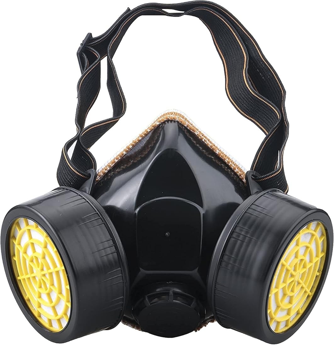 Chemical mask (2 filter)